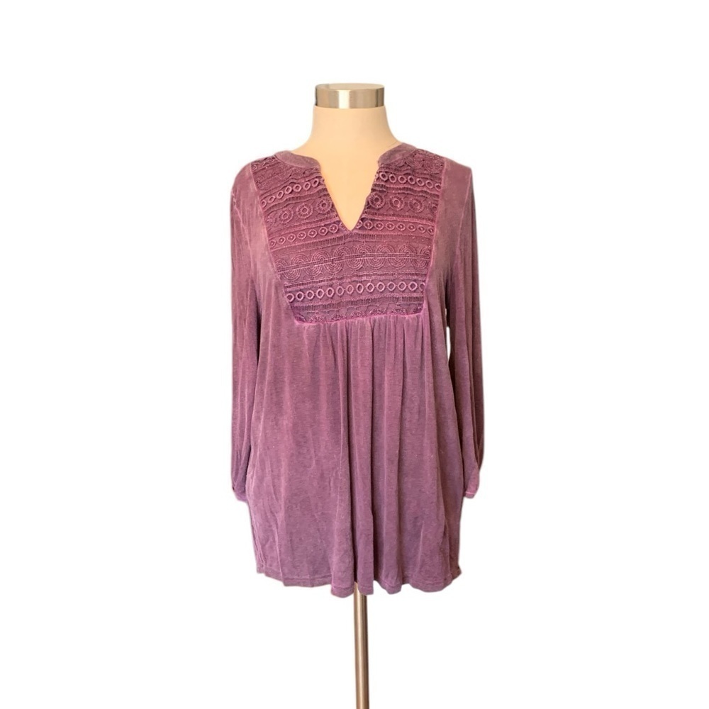 Como Vintage embroidered peasant blouse